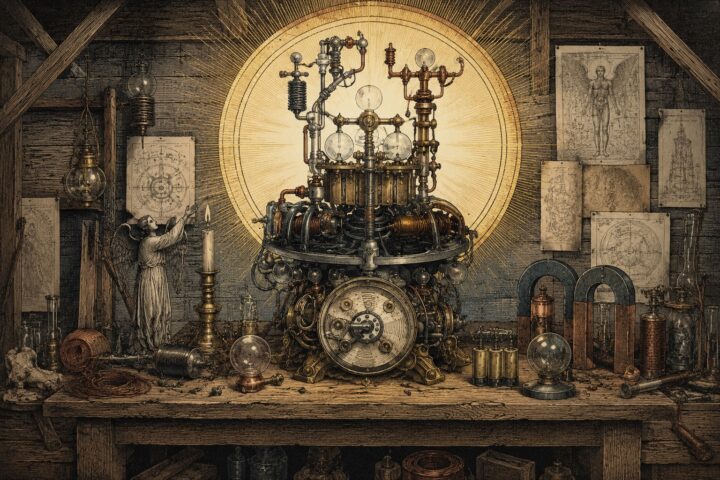 Featured image for an article covering John Murray Spear and his God Machine