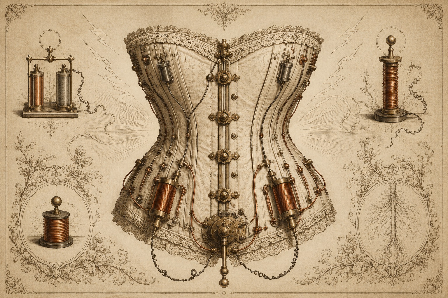 electric corset 1800s